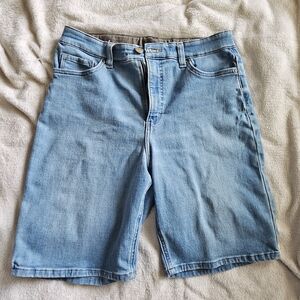 Lee Women's Ultra Lux High-Rise Bermuda Jean Short